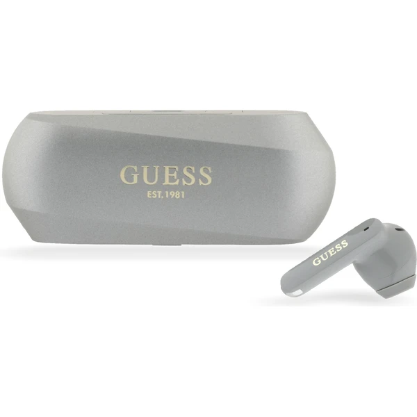 Guess Elongated Metallic ENC TWS bezdrôtové slúchadlá béžové - Slúchadlá - Hlavný obrázok
