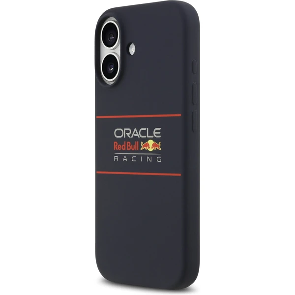 Oracle Red Bull Racing Silicone Horizontal Logo MagSafe kryt iPhone 17 modrý - Puzdra - Obrázok e40380f2524e44b3919e6177c2211197