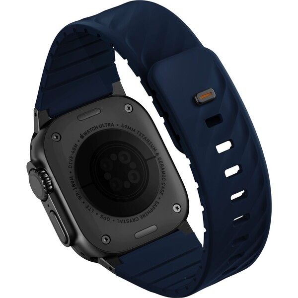 UNIQ Fluo Magnetický remienok pre Apple Watch (49-40mm) Marine Blue - Remienky - Obrázok e432010a58ce4dd3b73cc2cf35980b19