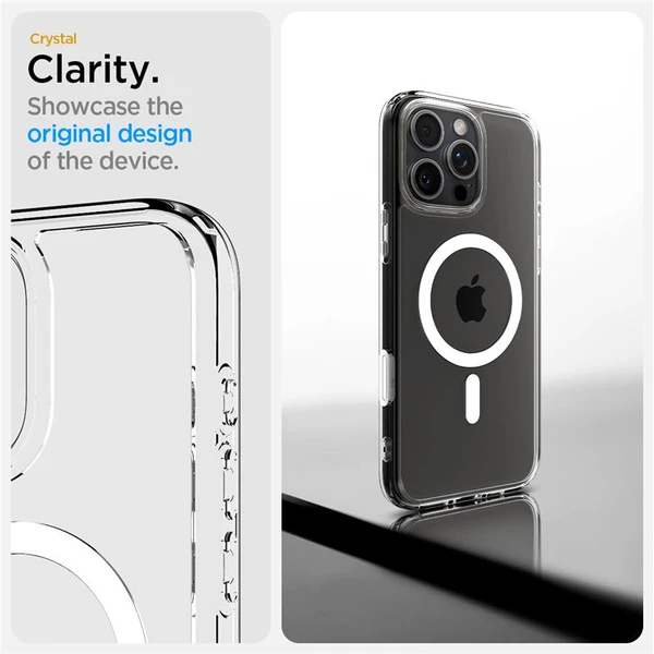 Spigen Ultra Hybrid T MagSafe kryt iPhone 16 Pro Max biely - Puzdra - Obrázok e432f73b2f9a40c7bd38fce9b130d46b
