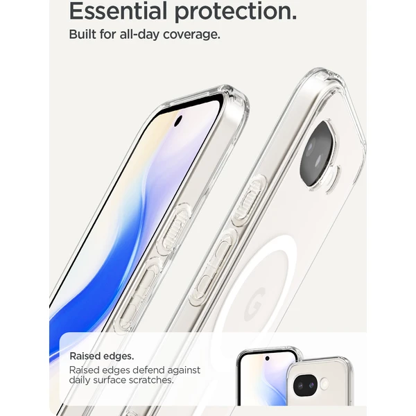 Spigen Ultra Hybrid MagSafe kryt Google Pixel 10a priehľadná biela - Puzdra - Obrázok e433b84734324735b083802dbea5ddef