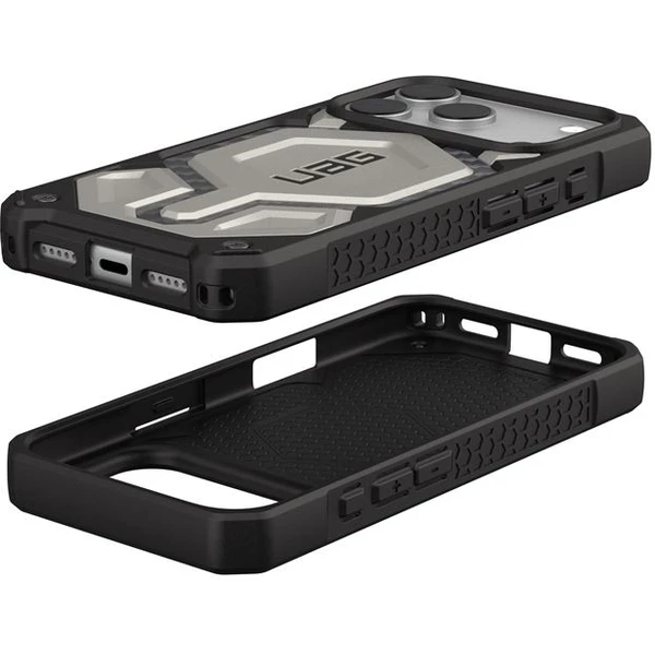 UAG Monarch Pro MagSafe Titanium kryt iPhone 17 Pro strieborný - Puzdra - Obrázok e43c8fdcf97547ec82da2acdca26abdf