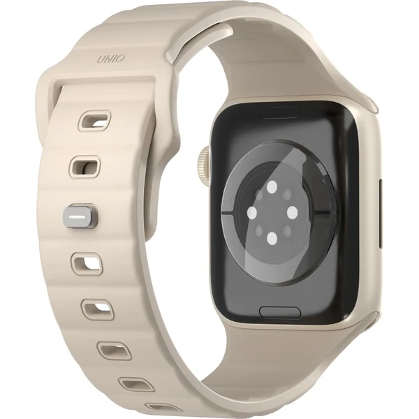 UNIQ Stride FKM Rubber vodeodolný remienok Apple Watch 41/40/38mm béžový - Remienky - Obrázok e44979d3219e4c44b29cc87e9df395bb