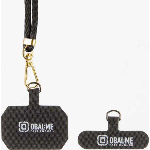 OBAL:ME NeckTag Allure popruh na telefón čierny - Popruhy a crossbody - Obrázok e466eae29407484da8926b00a12f21b4