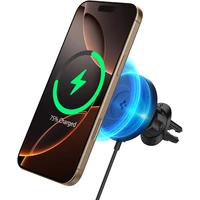 Spigen OneTap Pro 4 Airvent Qi2 MagSafe držiak do mriežky ventilácie s nabíjaním - Držiaky