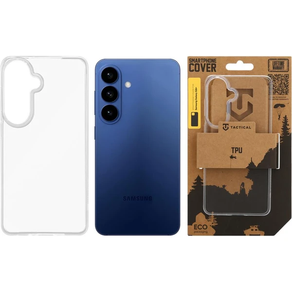 Taktický TPU kryt Samsung Galaxy S26+ priehľadný - Puzdra - Obrázok e48580945c4147a5b5229b7d6c746b0b