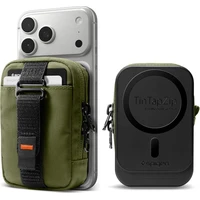 Spigen Portable Organizer Pouch TintapZip MagSafe organizér olivovo zelený - Organizéry