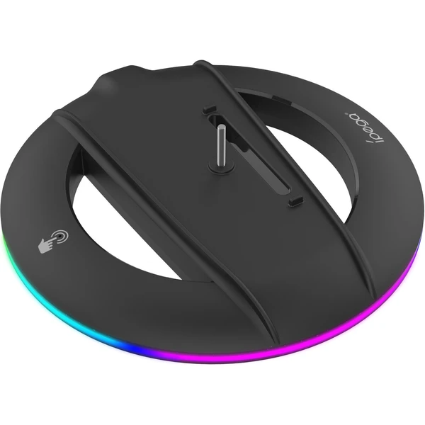iPega P5S025S Vertikálne Stojan s RGB pre PS5 Slim/PS5 Pro čierny - Stojany - Obrázok e4bc35956c82482cb781dda4b08c4141