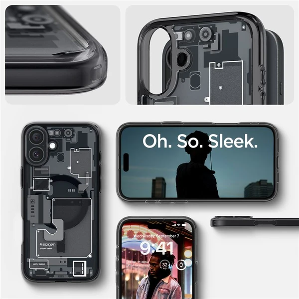 Spigen Ultra Hybrid MagSafe kryt iPhone 16 zero one - Puzdra - Obrázok e4d85b1365bd4b778f993893efee2aac