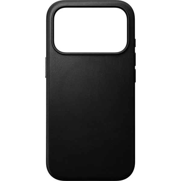 Nomad Modern Leather MagSafe kožený kryt iPhone 17 Pro/18 Pro Black - Puzdra - Obrázok e4f1e7a5e5f34ab99f4ac439e2c4ca51