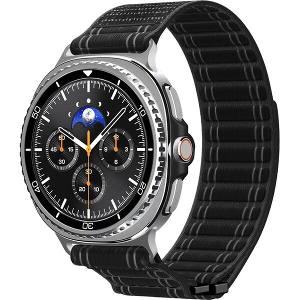 E-shop Spigen Fabric Band remienok (suchý zips) Samsung Galaxy Watch8 46/44/40mm čierny