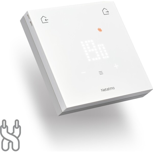 E-shop Netatmo Wired ORIGINAL Termostat, drôtový termostat biely