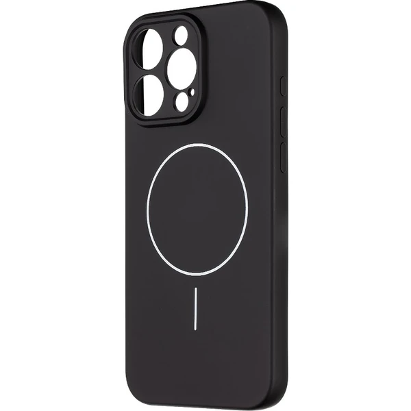 OBAL:ME MagNetix Matný TPU kryt Apple iPhone 16 Pro Max čierny - Puzdra - Hlavný obrázok