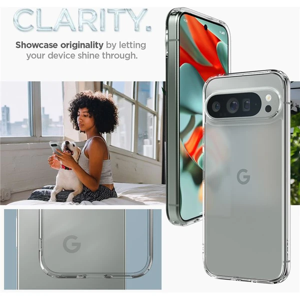 Spigen Ultra Hybrid kryt Google Pixel 9 Pro XL číry - Puzdra - Obrázok e516a8794ff749ea92146e8df66b4a54