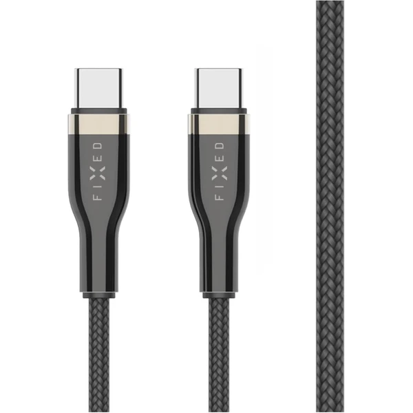 FIXED USB-C/USB-C napájací kábel 100W 2m čierny - Káble a redukcie - Obrázok e524b75ab9334f76b3f4129b40e9bfda