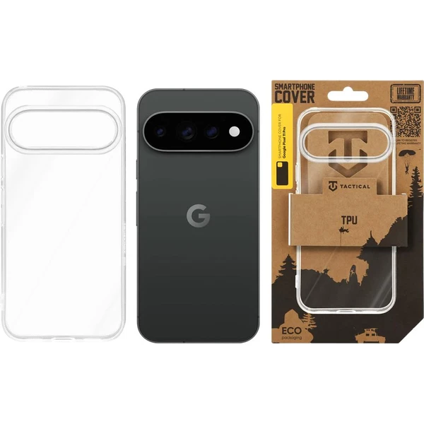Tactical TPU Kryt pre Google Pixel 11 Pro Transparent - Puzdra - Obrázok e540e5251560430da2244a2058aef01e