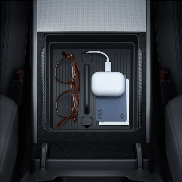 Spigen Armrest Console organizér Tesla Model 3 2024 čierny - Vychytávky - Obrázok e54eb110701444c0bb9c1e10cc6e1e48