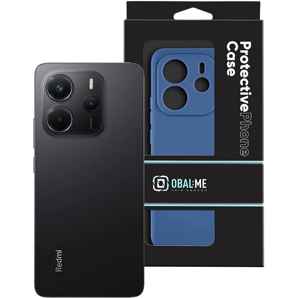 OBAL:ME Matte TPU kryt Xiaomi Redmi Note 14 4G tmavomodrý - Puzdra - Obrázok e551969c8e7c43c1bfb712015dd17a60