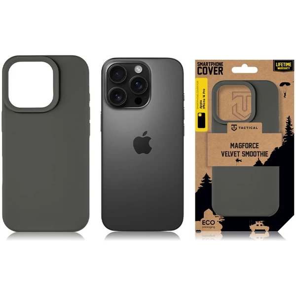 Tactical MagForce Velvet Smoothie Kryt pre Apple iPhone 16 Pro Bazooka - Puzdra - Obrázok e55381234b554a6ab5b3de4c35711f80