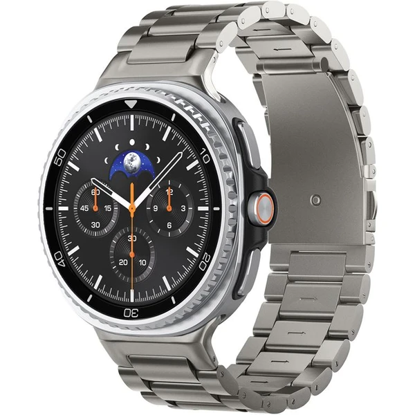 Spigen Modern Fit Titanium remienok Samsung Galaxy Watch8/Classic (40/44/46mm) natural titanium - Remienky - Hlavný obrázok