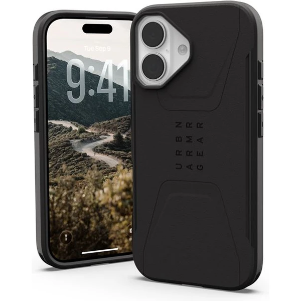 UAG Civilian Magsafe kryt iPhone 17 čierny - Puzdra - Hlavný obrázok