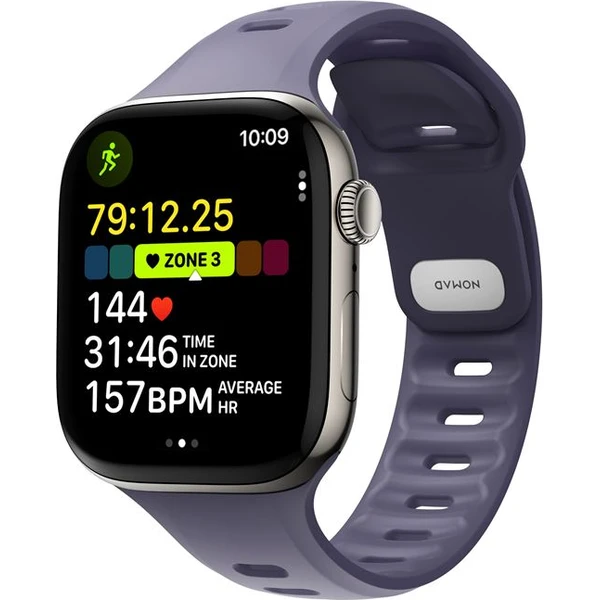 Nomad Tempo Band FKM remienok Apple Watch 45mm/46mm purple - Remienky - Hlavný obrázok