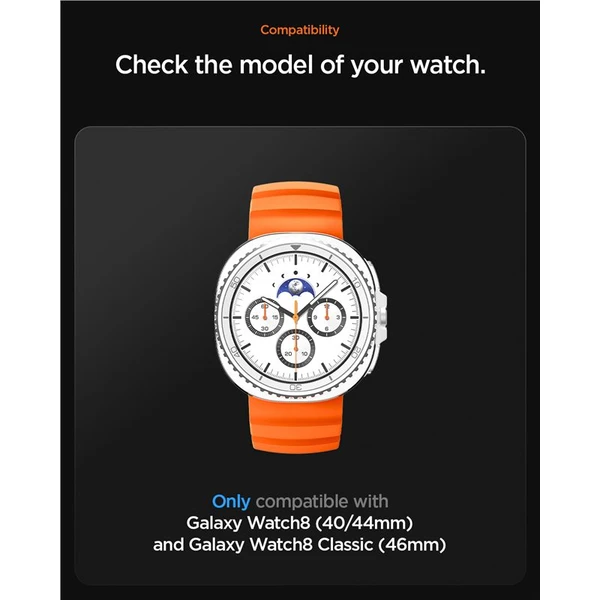 Spigen Silicone Band remienok Samsung Galaxy Watch8/Classic 46mm/44mm/40mm oranžový - Remienky - Obrázok e56fd411b80b41d28b0c6f874314c3d2