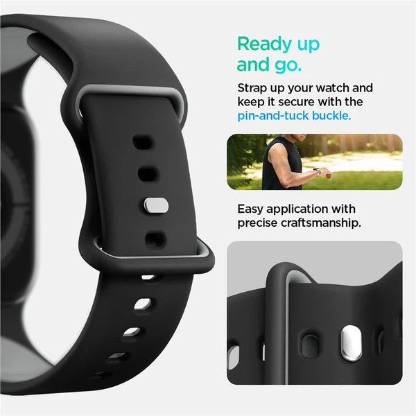 Spigen Nano Pop Band remienok Apple Watch 42/41/40mm čierny/sivý - Remienky - Obrázok e58997a5e7fb4126807af1a3546456cd
