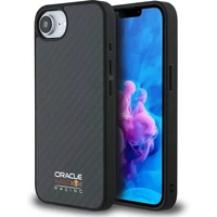 Oracle Red Bull Racing Karbónový lesklý logo MagSafe kryt iPhone 17e/16e čierny - Puzdra