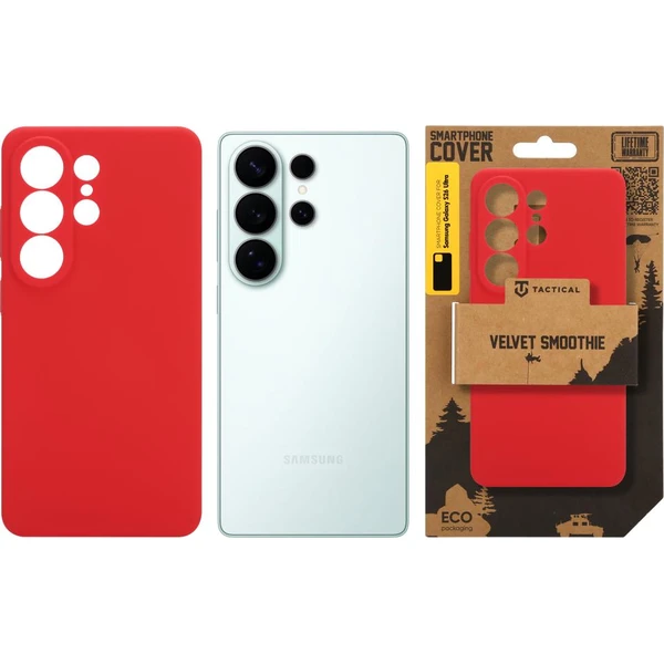 Taktický Velvet Smoothie kryt Samsung Galaxy S26 Ultra Chilli - Puzdra - Obrázok e594e846ff4d462cb54ac080cc250b73