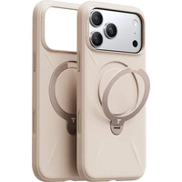 Torras Ostand Q3 Silikónový MagSafe kryt iPhone 17 Pro Max desert gold - Puzdra
