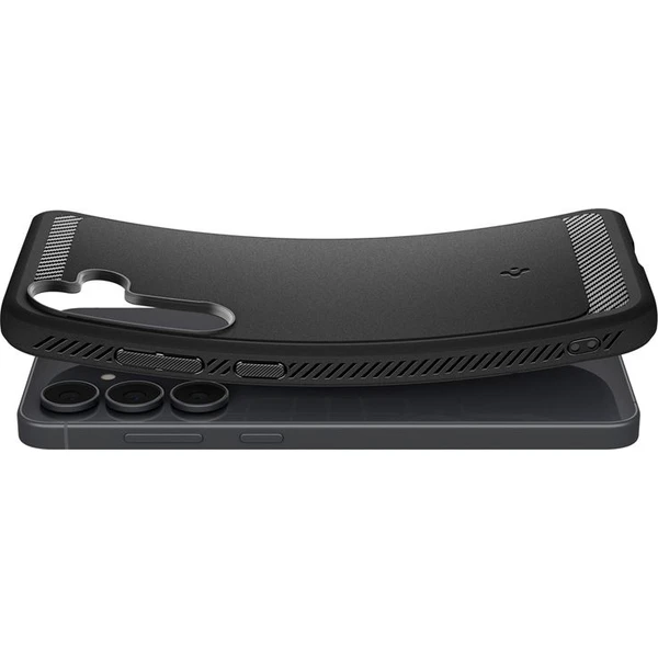 Spigen Rugged Armor kryt Samsung Samsung Galaxy S25 FE matne čierny - Puzdra - Obrázok e5a4e22a2d744fb28851a7bce63685f6