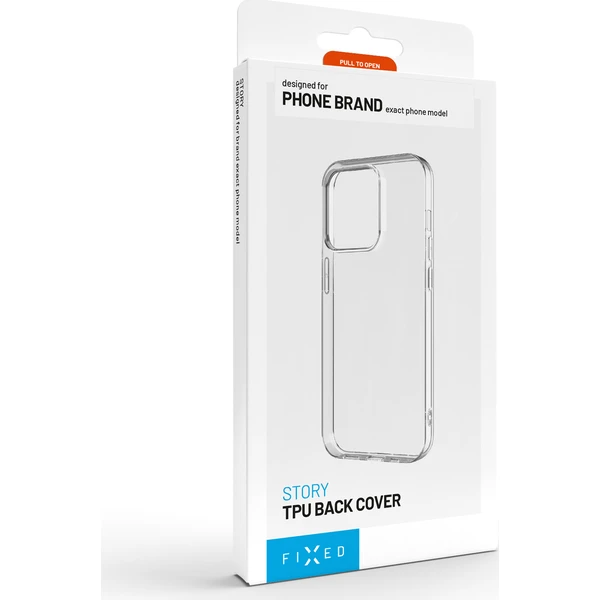 FIXED Story silikónový kryt Motorola Edge 60 Neo 5G/50 Neo/Moto S50 5G priehľadný - Puzdra - Obrázok e5cb109fff164eb1a22b15f62c832430