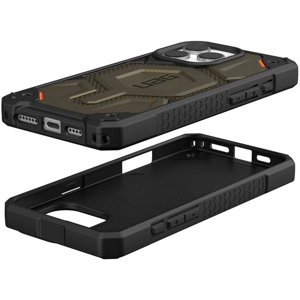 UAG Monarch Pro Magsafe Kevlar kryt iPhone 16 Pro Max zelený - Puzdra - Obrázok e5e78e94ab4e43bb99d18f3ec0e076bf