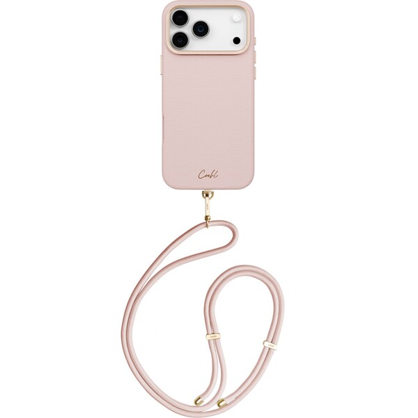 UNIQ Coehl Mirelle MagSafe kryt s pútkom iPhone 17 Pro Max Shell Pink