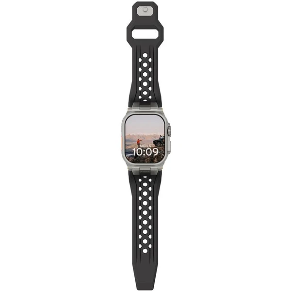 UAG Monarch Strap remienok Apple Watch 49/46/45/44/42mm čierny/titán - Remienky - Obrázok e5f892c1997b43e5a0dbd738d3a597f0