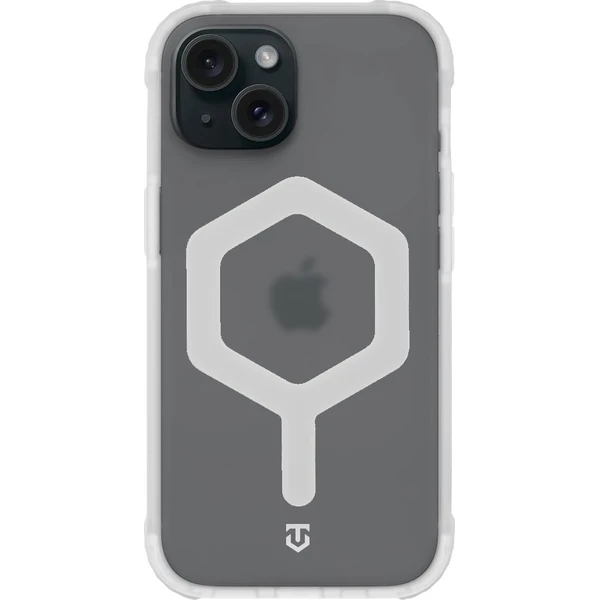 Tactical MagForce Hexagon kryt Apple iPhone 15 biely - Puzdra - Obrázok e6029fbf2d1d44d19d6b52f85ee65b13