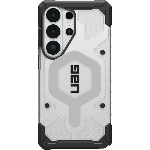 UAG Pathfinder Clear MagSafe kryt Samsung Galaxy S26 Ultra priehľadný/strieborný - Puzdra - Obrázok e610dac1978749aaa1f3b988e4a3a1d8