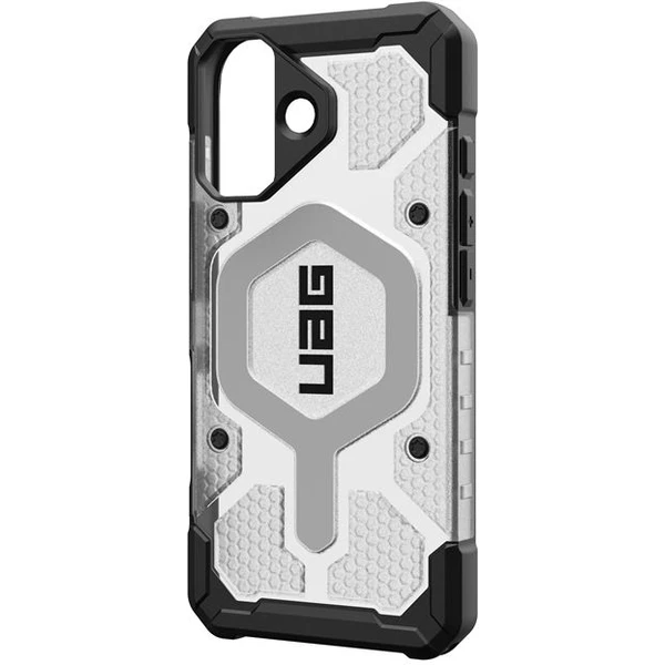 UAG Pathfinder Clear Magsafe kryt iPhone 17 číry/strieborný - Puzdra - Obrázok e61f7101f3a5444e8323a358ae3af6d7