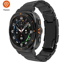 FIXED Titanium Strap remienok Samsung Galaxy Watch Ultra, čierny - Remienky