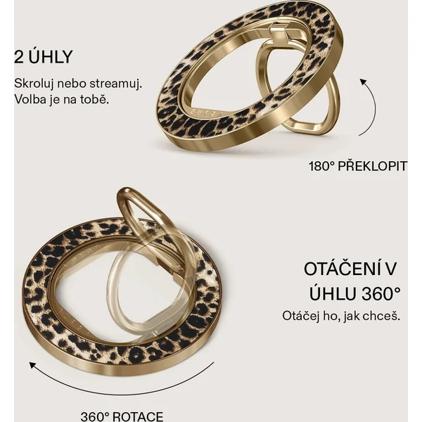 Burga Magnetic Ring držiak Player zlatý - Držiaky - Obrázok e648a8e256834ddba7f9dbd4bcb928f2