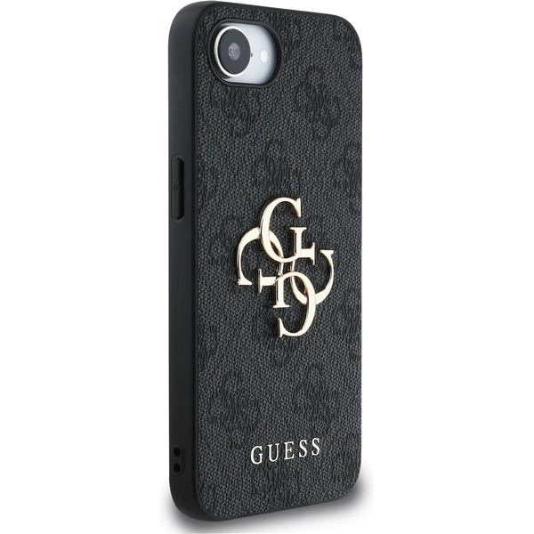 Guess PU 4G Metal Logo kryt iPhone 17e/16e sivý - Puzdra - Obrázok e66c633180994f0d8a507fa320557fe5
