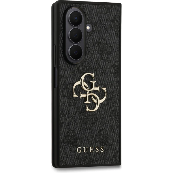 Guess PU 4G Metal Logo kryt Samsung Galaxy Z Fold 7 sivý - Puzdra - Obrázok e670805e80f34cc49b123f41089f0300