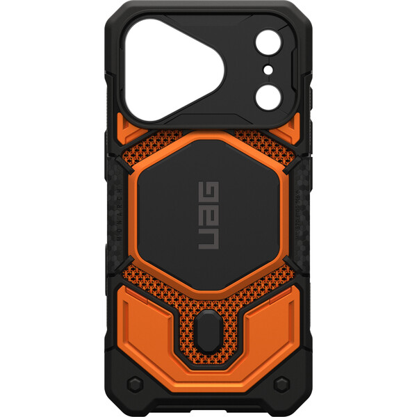 UAG Monarch Pro MagSafe Kevlar kryt iPhone 18 Pro/17 Pro oranžový - Puzdra - Obrázok e678e2a608cb4dba943403cd9ad7e698