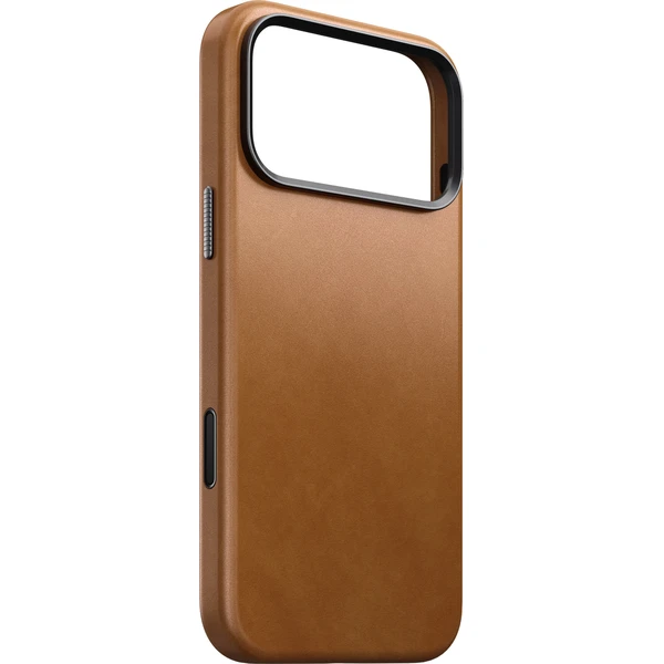 Nomad Traditional Leather MagSafe kožený kryt iPhone 18 Pro Max English Tan - Puzdra - Hlavný obrázok