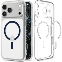 Spigen Ultra Hybrid MagSafe kryt na iPhone 18 Pro Max/17 Pro Max číry tmavě modrý - Puzdra