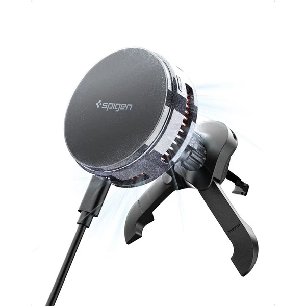 Spigen Essential MagSafe Peltier 25W držiak s chladením (EV25MFAQ) čierny - Držiaky - Hlavný obrázok