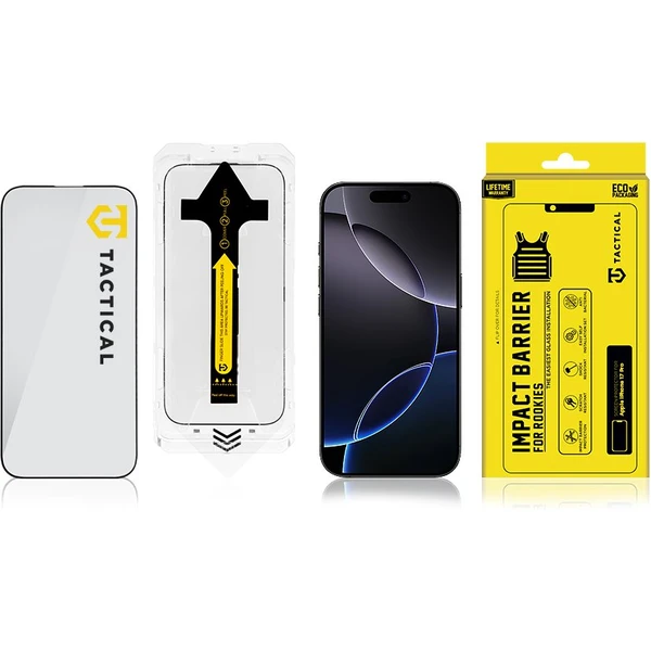 Tactical Impact Barrier pre Rookies sklo s aplikátorom Apple iPhone 17 Pro - Ochranné fólie a sklo - Obrázok e6cf7467d6254cc5af1951ba845e9c9b