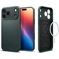 Spigen Thin Fit MagSafe kryt iPhone 17 Pro abyss green - Puzdra