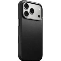 Nomad Traditional Leather MagSafe kožený kryt iPhone 17 Pro/18 Pro Black - Puzdra